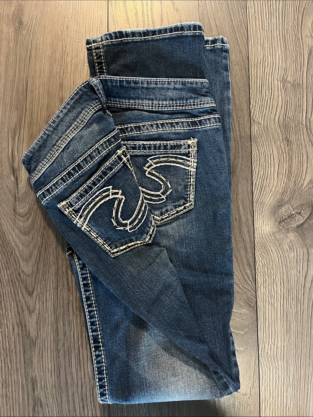 Silver Jeans 28x34 Women's Dark Blue Denim Jeans